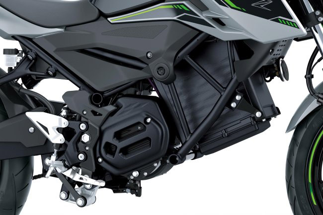 Kawasaki memperkenalkan motor listrik perdananya 